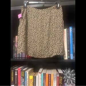 Banana Republic Floral Print Skort